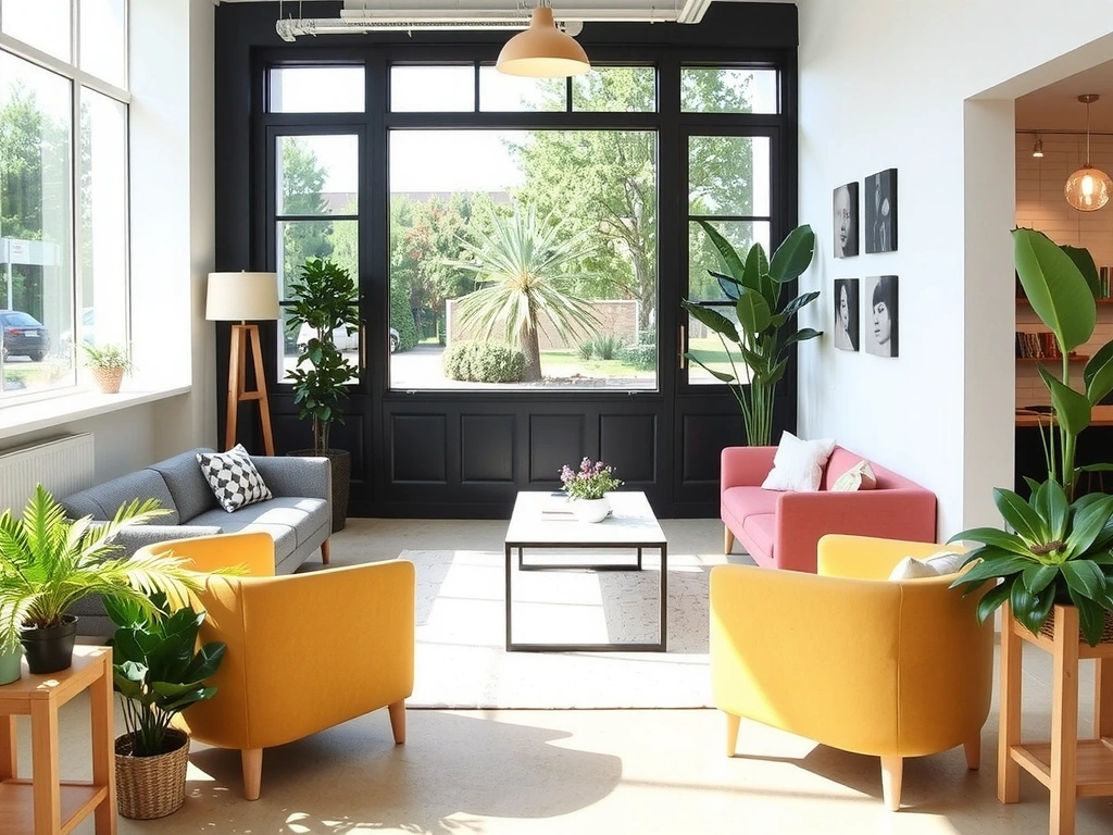 Ufficio moderno e luminoso di Veronavitacx